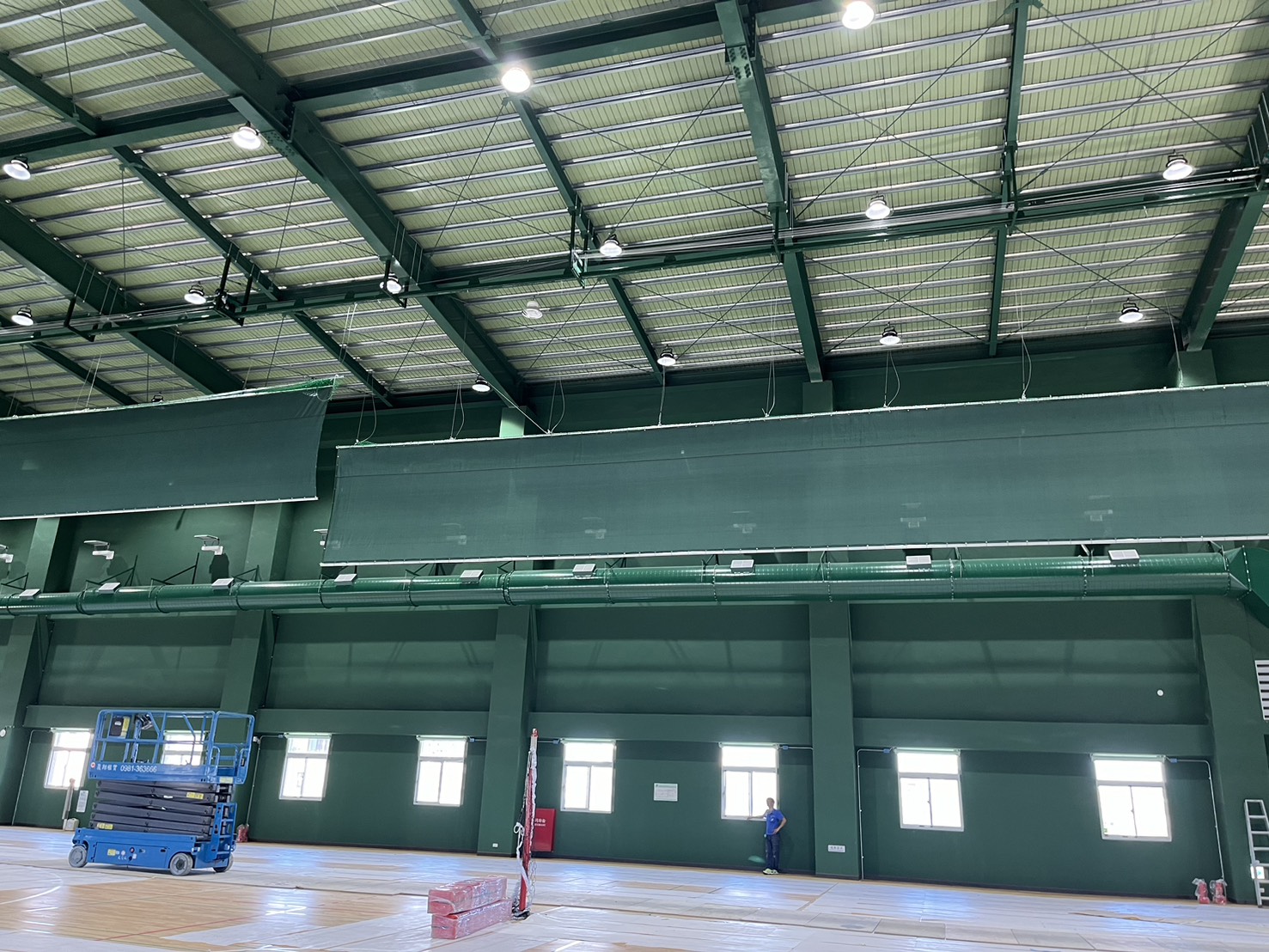 1140814-豐原國民暨兒童運動中心-升降擋網