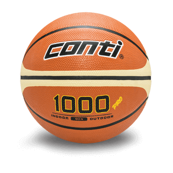 conti1000專利16片深溝橡膠籃球(7號球)