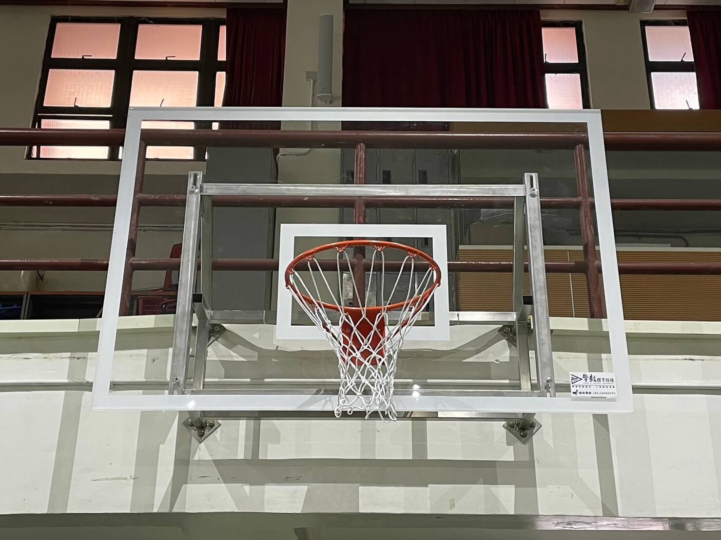 壁掛式籃球架-8