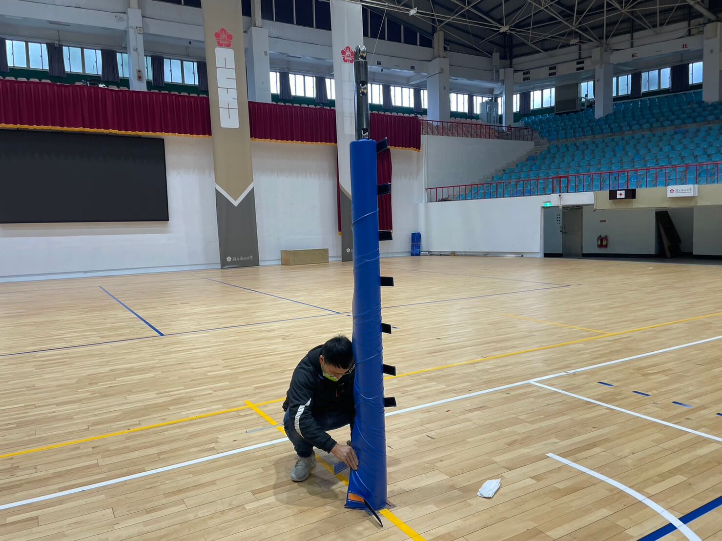 排球保護墊