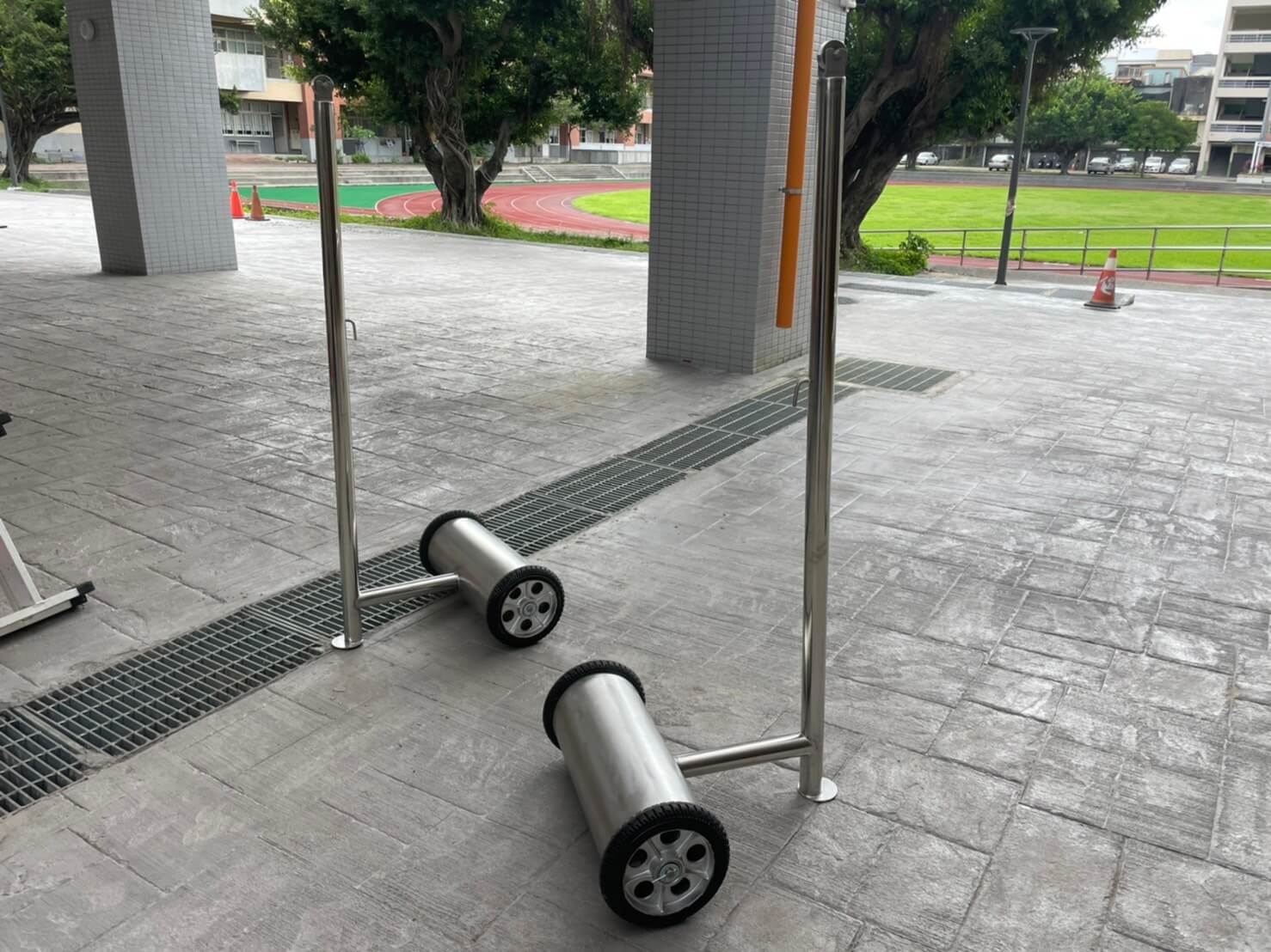 滾筒式羽球柱(不鏽鋼)-3