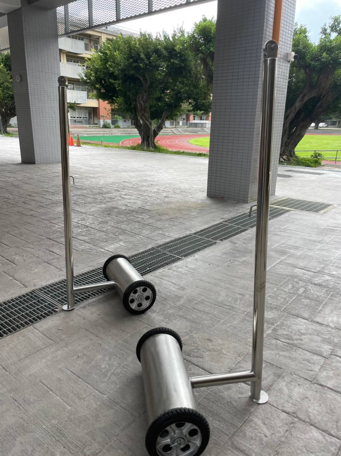 滾筒式羽球柱(不鏽鋼)-4