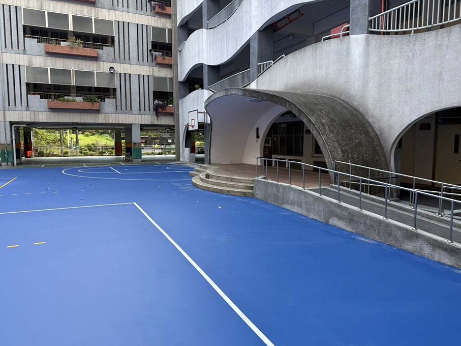 基隆市中和國小 壓克力操場、場地劃線