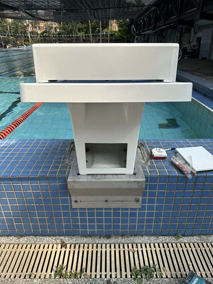 台中市游泳池-跳水台支撐架