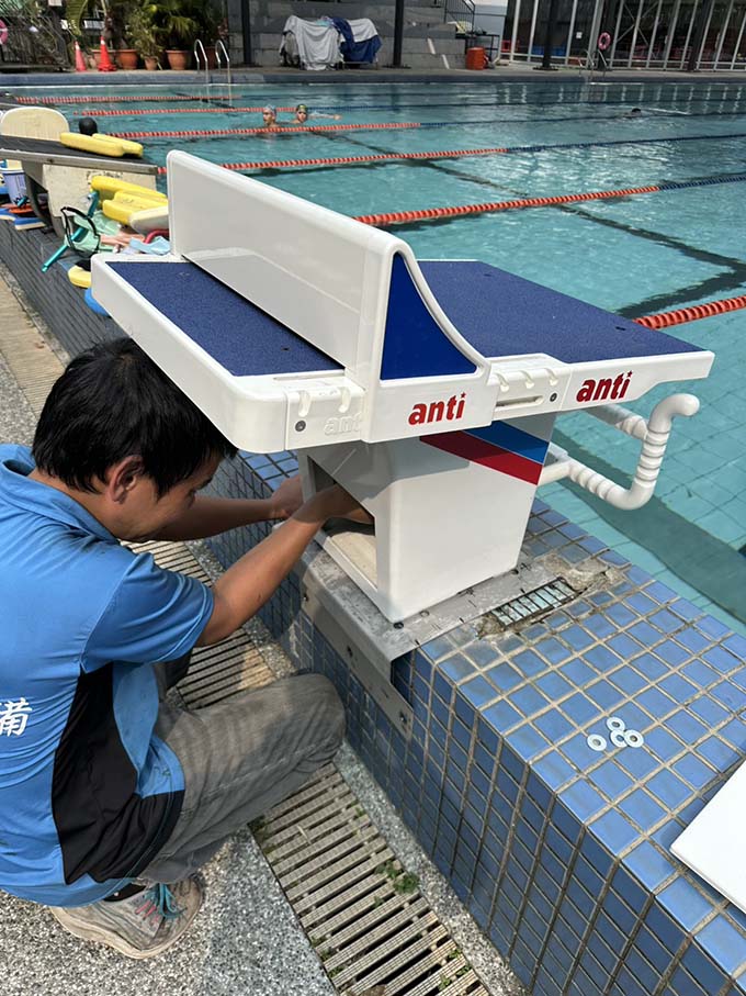 台中市游泳池-跳水台支撐架