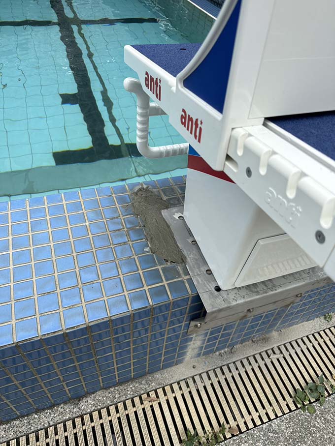 台中市游泳池-跳水台支撐架